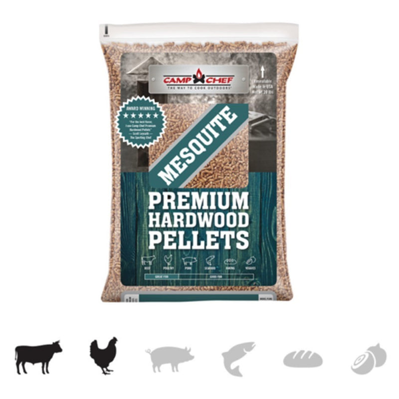 Load image into Gallery viewer, CAMP CHEF SOUTHWEST MESQUITE PREMIUM HARDWOOD PELLETS 9KG