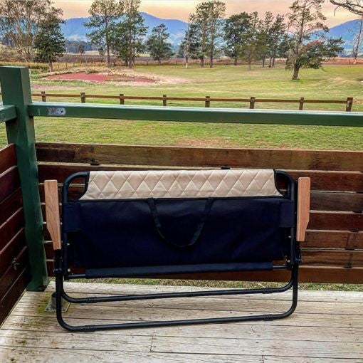 Load image into Gallery viewer, DRIFTA STOCKTON FOLDING DOUBLE CAMP CHAIR