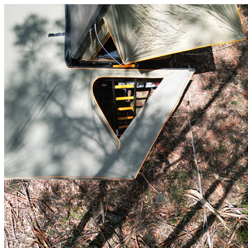 Load image into Gallery viewer, DARCHE ECLIPSE 270 FREESTANDING + RTT ENTRY LED AWNING LEFT HAND SIDE