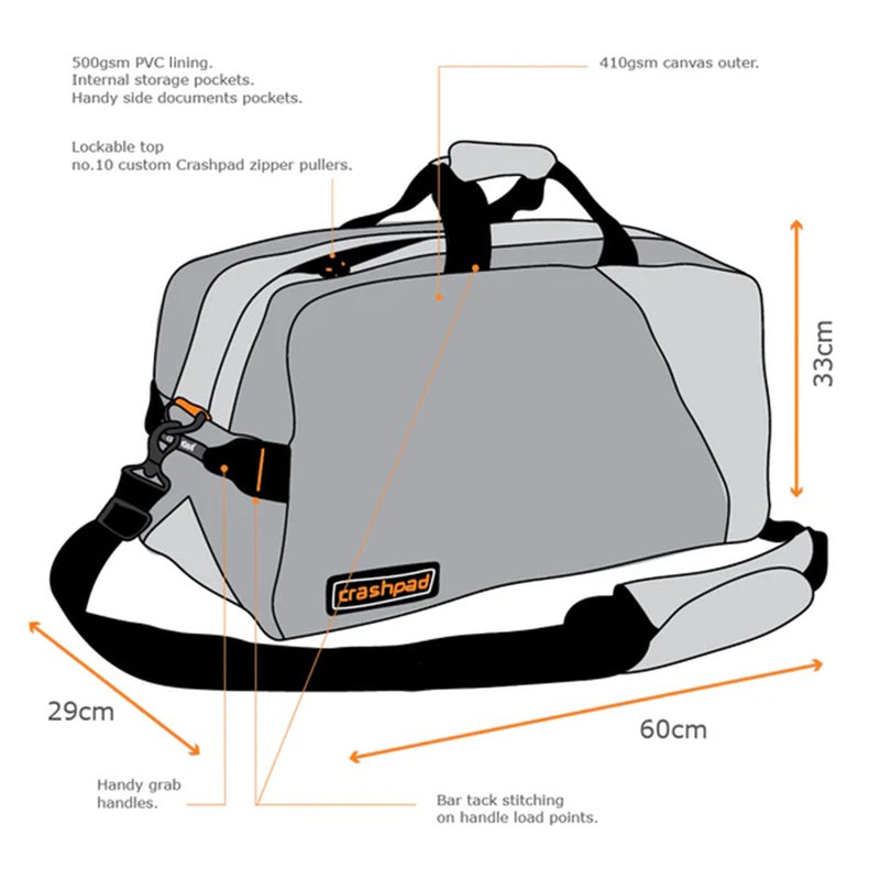 Load image into Gallery viewer, CRASHPAD LONG WEEKENDER BAG
