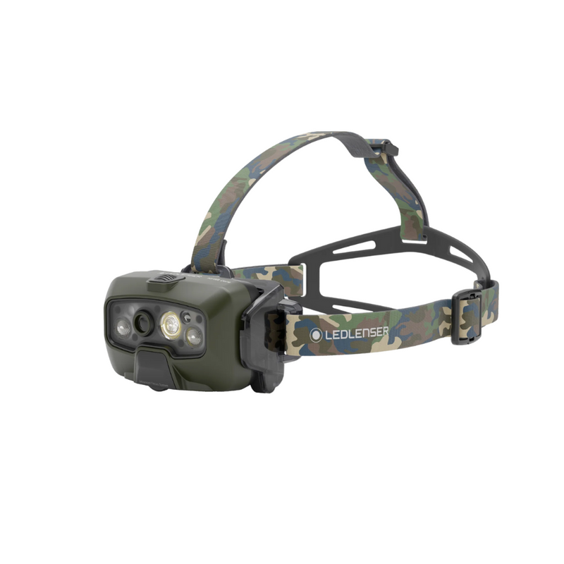 Load image into Gallery viewer, LED LENSER HF8R CORE HEAD TORCH RGB CAMO