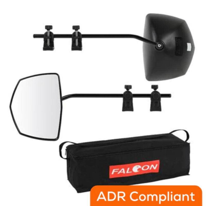 Load image into Gallery viewer, MILENCO GRAND FALCON MIRROR TWIN (CONVEX)