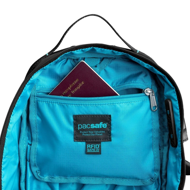 Load image into Gallery viewer, PACSAFE ECO 12L SLING BACKPACK BLACK