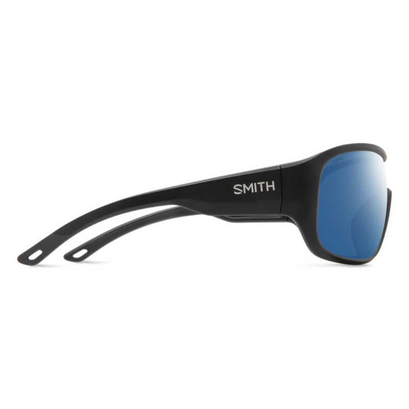 Load image into Gallery viewer, SMITHS OPTICS SPINNER MATTE BLACK CHROMAPOP POLARIZED BLUE MIRROR