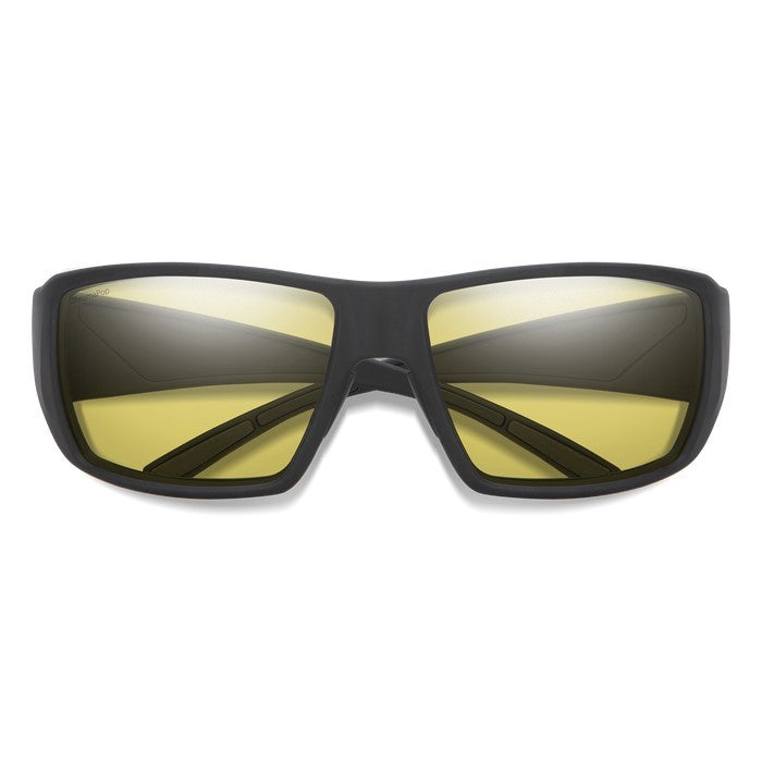 Load image into Gallery viewer, SMITHS OPTICS GUIDE'S CHOICE MATTE BLACK CHROMAPOP GLASS POLARIZED LOW LIGHT YELLOW