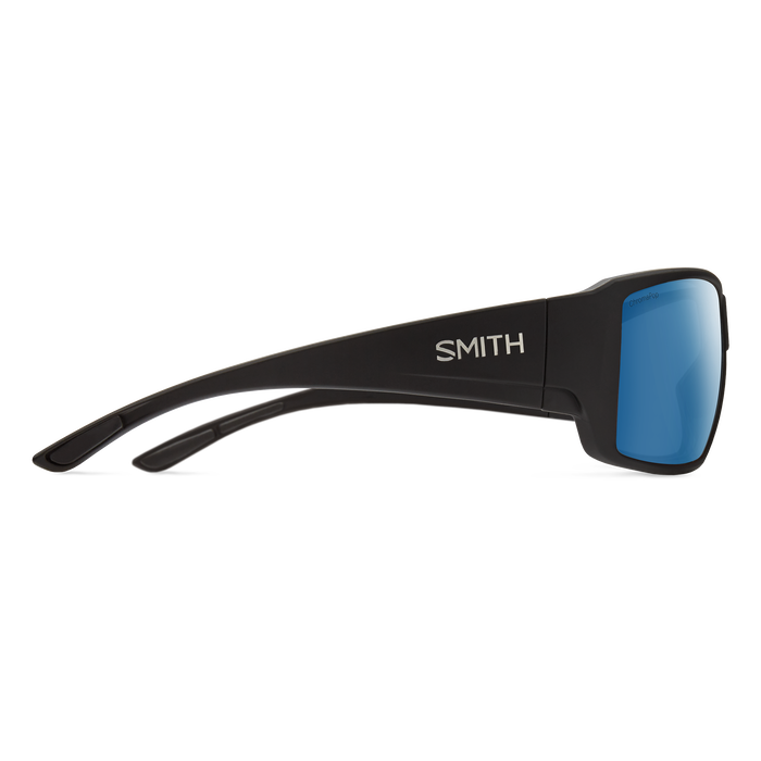 Load image into Gallery viewer, SMITHS OPTICS GUIDE'S CHOICE MATTE BLACK CHROMAPOP GLASS POLARIZED BLUE MIRROR