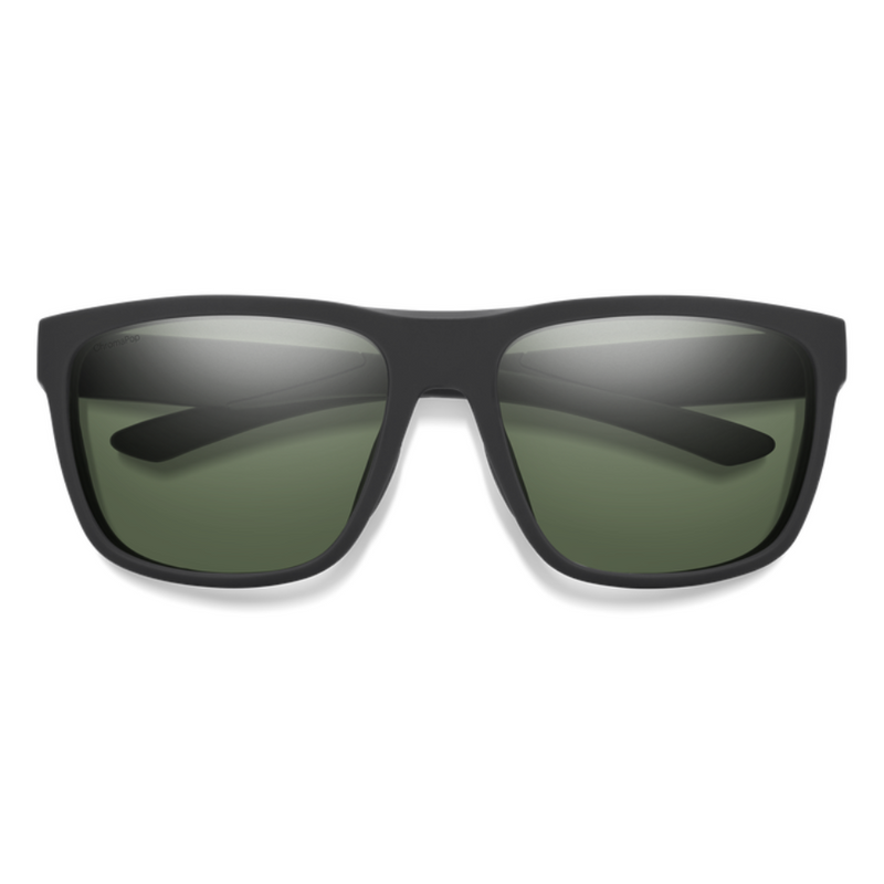 Load image into Gallery viewer, SMITHS OPTICS BARRA MATTE BLACK CHROMAPOP POLARIZED GRAY GREEN
