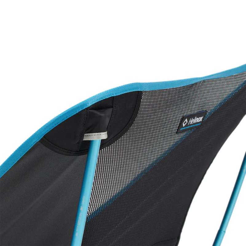 Load image into Gallery viewer, HELINOX CHAIR ONE XL BLACK WITH BLUE FRAME