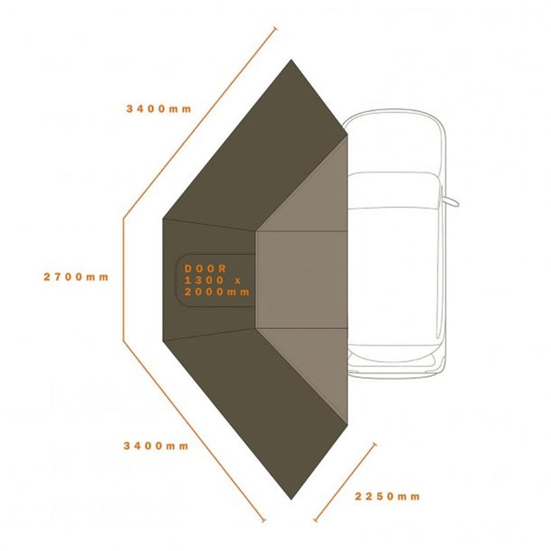 Load image into Gallery viewer, DARCHE ECLIPSE 180 AWNING WALL SET