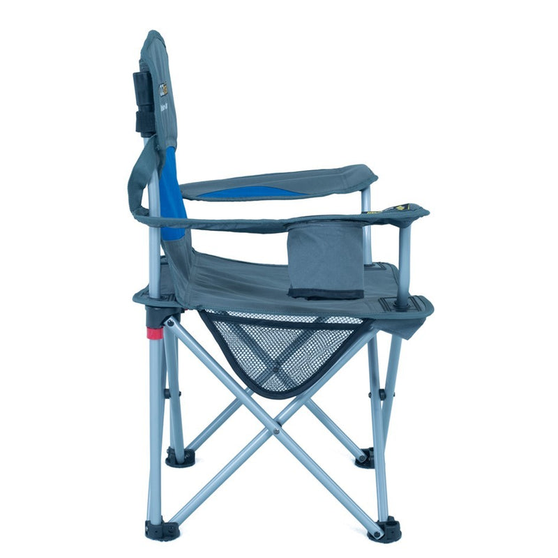 Load image into Gallery viewer, OZTRAIL DELUXE JUNIOR CHAIR BLUE
