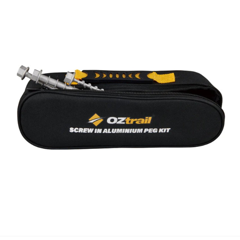 Load image into Gallery viewer, OZTRAIL SCREW IN ALUMINIUM PEG KIT 22 PIECE