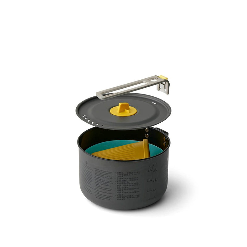 Load image into Gallery viewer, SEA TO SUMMIT FRONTIER ULTRALIGHT ONE POT COOK SET - 3 PIECES