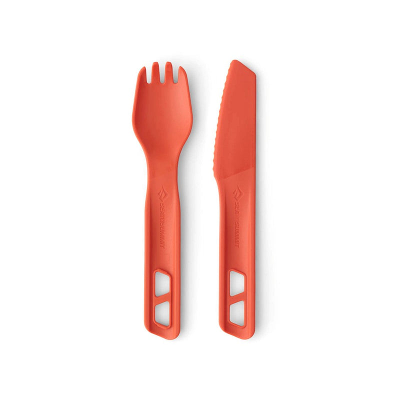 Load image into Gallery viewer, SEA TO SUMMIT PASSAGE CUTLERY 2 PIECE SET RED