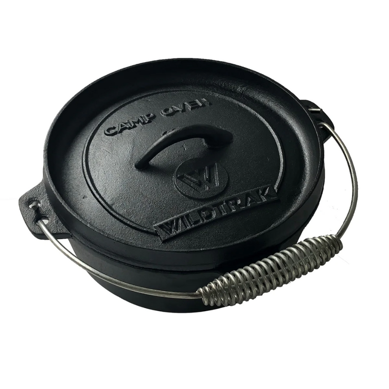 Load image into Gallery viewer, WILDTRAK CAMP OVEN CAST IRON 2 QUART