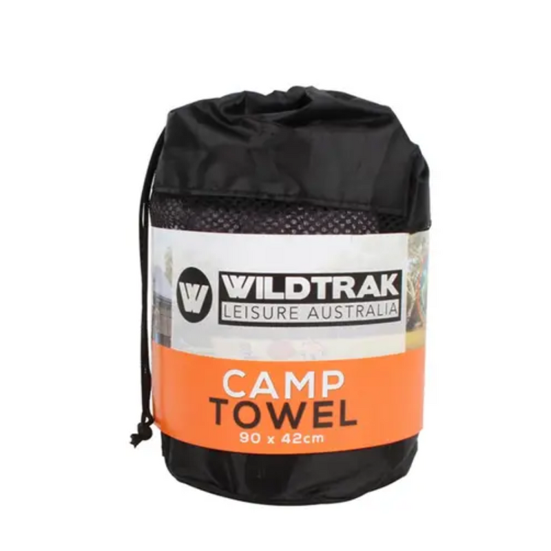 Load image into Gallery viewer, WILDTRAK CAMP TOWEL SMALL 90 x 42CM QUICK DRY IN BAG