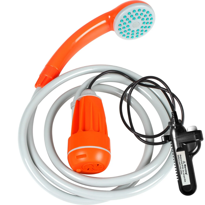 Load image into Gallery viewer, WILDTRAK 12V CAMP SHOWER RECHARGEABLE