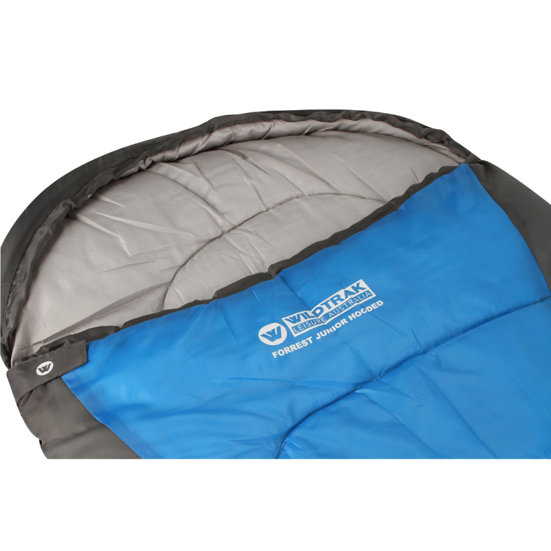Load image into Gallery viewer, WILDTRAK FORREST JUNIOR HOODED SLEEPING BAG 5 TO10C