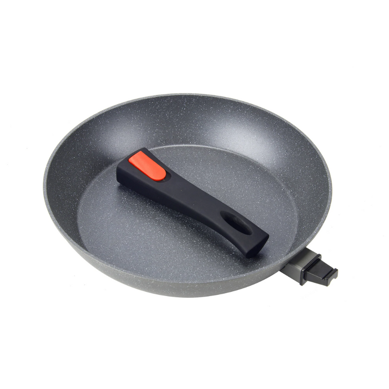 Load image into Gallery viewer, WILDTRAK COMPACT FRYPAN 24CM NON STICK WITH DETACHABLE HANDLE