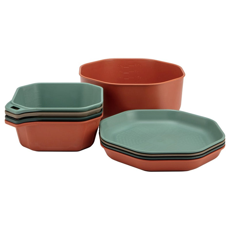 Load image into Gallery viewer, GERBER COMPLEAT TABLEWARE SET 9 PIECES
