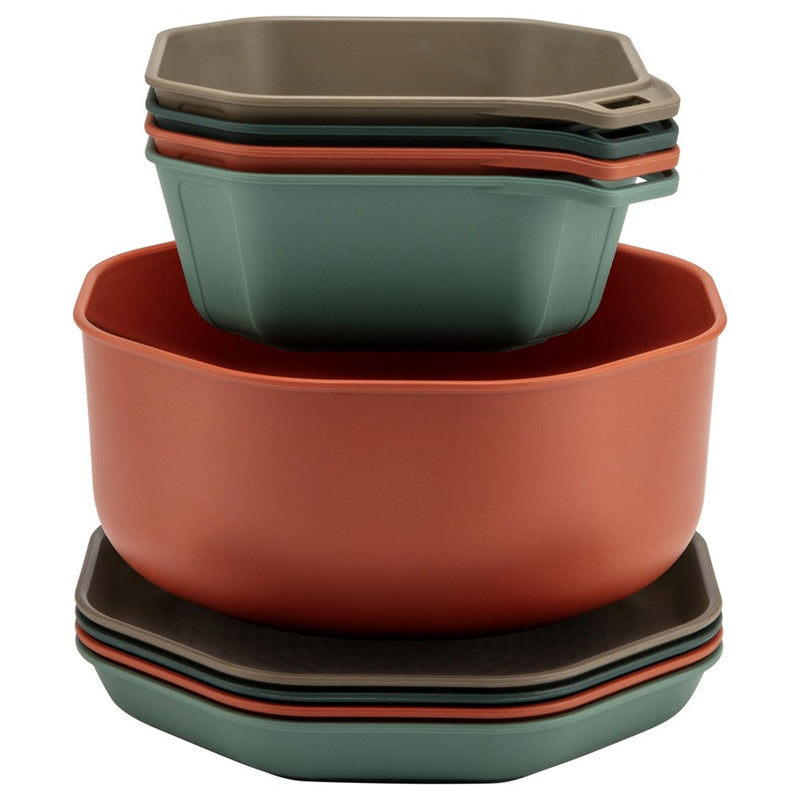 Load image into Gallery viewer, GERBER COMPLEAT TABLEWARE SET 9 PIECES
