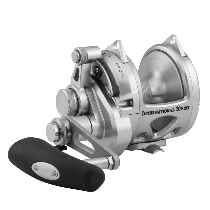 Load image into Gallery viewer, PENN INTERNATIONAL VISX OVERHEAD LEVER DRAG REEL [SZ:20VISX SILVER]
