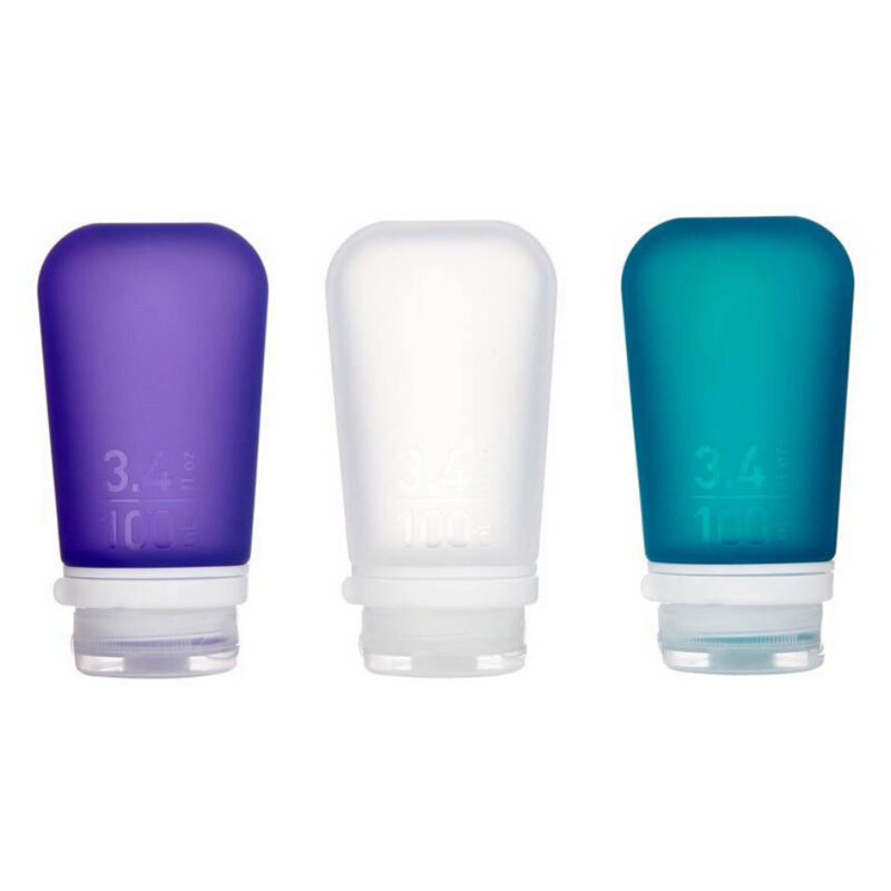 Load image into Gallery viewer, HUMANGEAR TOOB 3 PACK LARGE CLEAR, PURPLE, TEAL 
