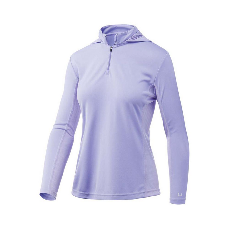 Load image into Gallery viewer, HUK ICON X SOLID HOODIE LONG SLEEVE SHIRT WOMENS [CLR:LAVENDER SZ:LARGE]
