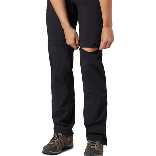 COLUMBIA SILVER RIDGE 2.0 COVERTIBLE PANT WOMENS [CLR:BLACK SZ:10]