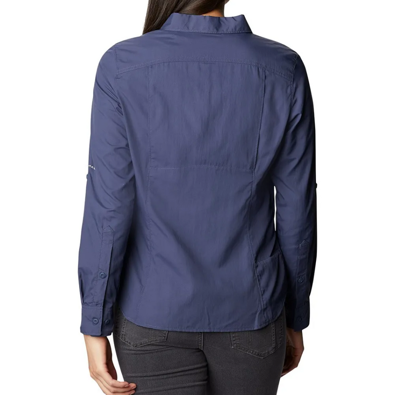 Load image into Gallery viewer, COLUMBIA SILVER RIDGE 2.0 LONG SLEEVE SHIRT WOMENS [CLR:NOCTURNAL SZ:LARGE]
