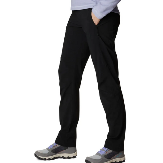 COLUMBIA TITAN PASS TECHNICAL HIKING PANT WOMENS BLACK [SZ:10]