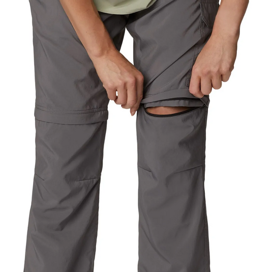 COLUMBIA SILVER RIDGE UTILITY CONVERTIBLE PANT WOMENS CITY GREY [SZ:4]