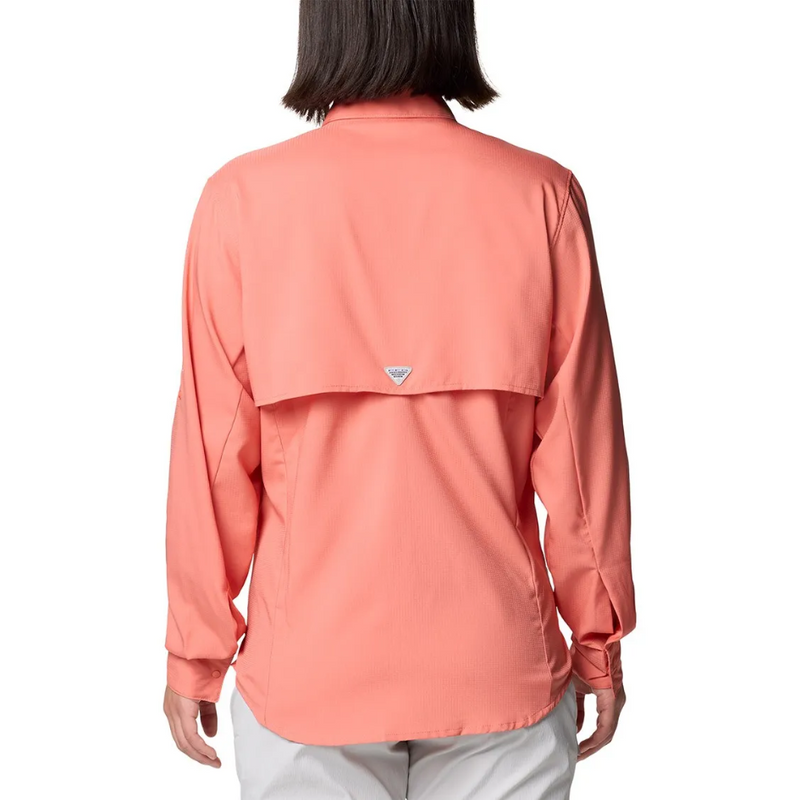 Load image into Gallery viewer, COLUMBIA TAMIAMI II LONG SLEEVE SHIRT WOMENS [CLR:FADED PEACH SZ:SMALL]

