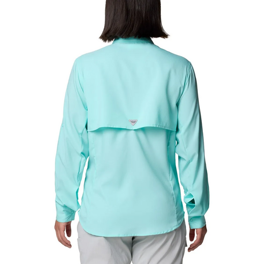 COLUMBIA TAMIAMI II LONG SLEEVE SHIRT WOMENS [CLR:GULF STREAM SZ:X-LARGE]