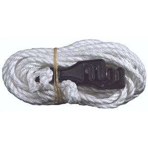 SUPEX GUY ROPE KIT, 4MM ROPE, PLASTIC SLIDE