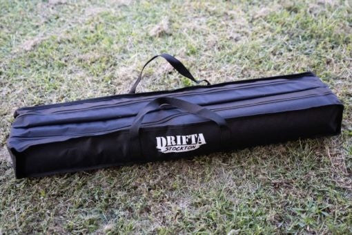 DRIFTA STOCKTON WOODGRAIN LOOK ALUMINIUM TABLE