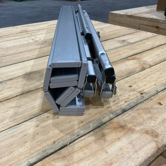 DRIFTA STOCKTON TWO HEIGHTS X-LEGS FOLDING TABLE