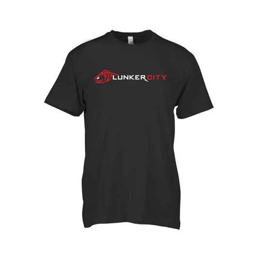LUNKER CITY T-SHIRT [CLR:BLACK/RED SZ:LARGE]