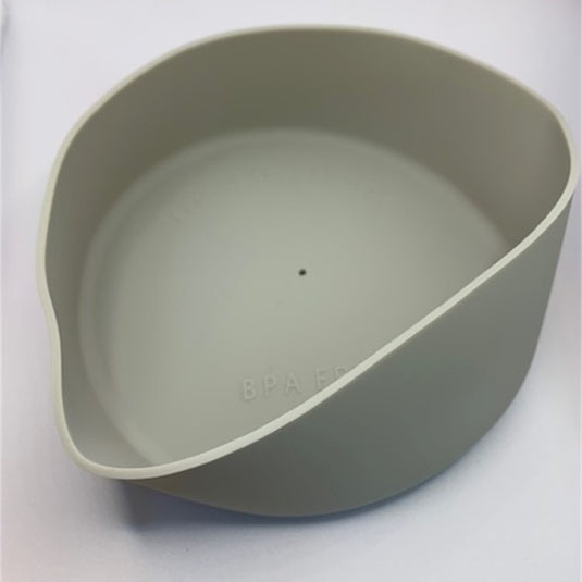 SILICONE BOTTLE BASE X-LARGE [CLR:LIGHT GREY]