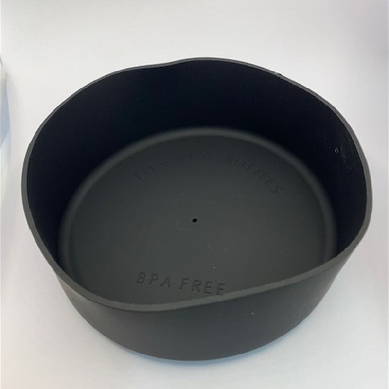 Load image into Gallery viewer, SILICONE BOTTLE BASE X-LARGE [CLR:BLACK]
