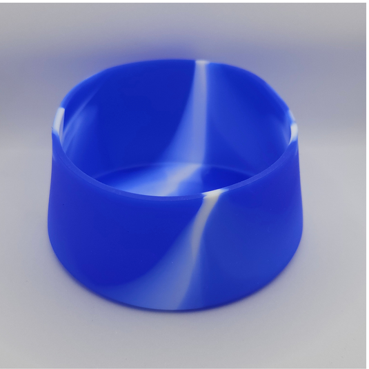 SILICONE BOTTLE BASE MEDIUM [CLR:BLUE/WHITE]