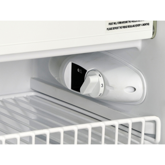 EVAKOOL PLATINUM 110L UPRIGHT FRIDGE/FREEZER BLACK