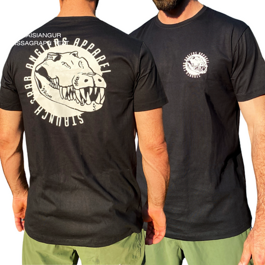 STAUNCH CRAB TEE SHIRT CROC [CLR:BLACK SZ:2X-LARGE]