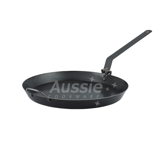 AUSSIE COOKWARE 12" FRYPAN WITH FOLDING HANDLE