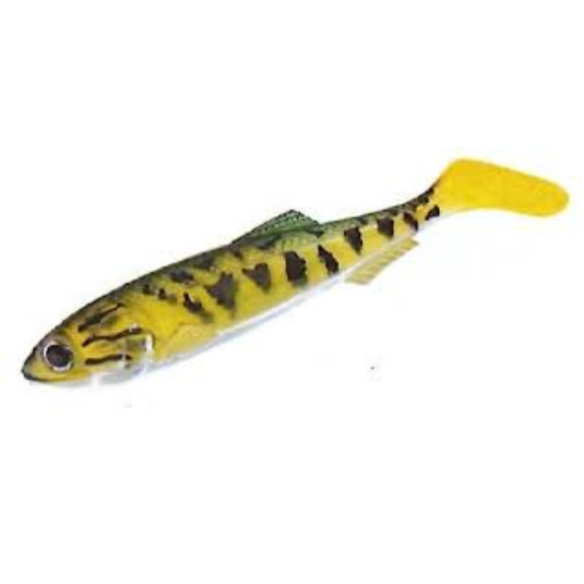MOLIX REAL THING SHAD [SZ:3.5 INCH CLR:GHOST BASS]