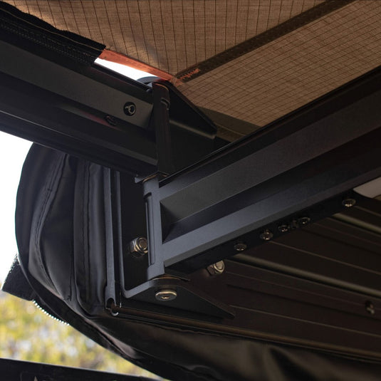 DARCHE ECLIPSE 270 FREESTANDING + RTT ENTRY LED AWNING  LEFT HAND SIDE