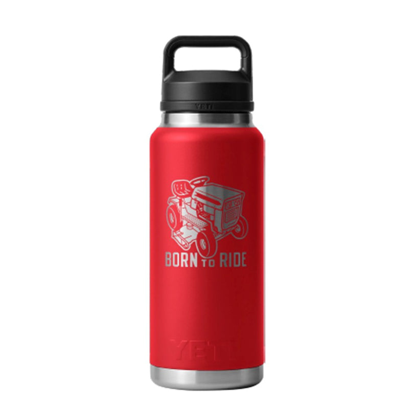 Load image into Gallery viewer, YETI RAMBLER BOTTLE 36OZ BORN TO RIDE [CLR:RESCUE RED]
