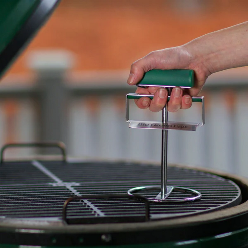 Load image into Gallery viewer, BIG GREEN EGG GRID LIFTER STAINLESS STEEL

