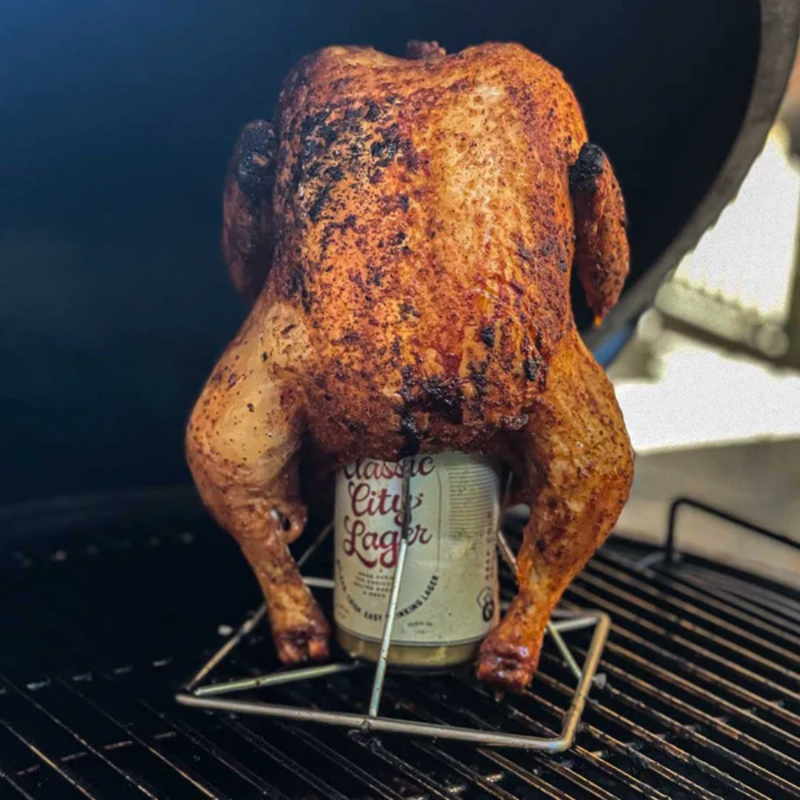 Load image into Gallery viewer, BIG GREEN EGG BEER CAN CHICKEN ROASTER
