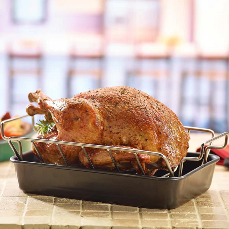 Load image into Gallery viewer, BIG GREEN EGG RIB RACK STAINLESS STEEL
