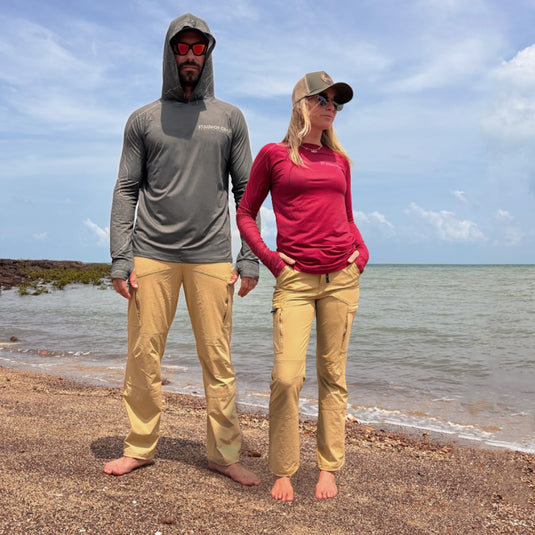 STAUNCH CRAB COAST TO CAMP PANTS TAN [SZ:2X-SMALL]